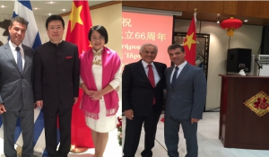 Συνάντηση Δημάρχου Πάρου με τον πρέσβη της Κίναε στην Αθήνα
