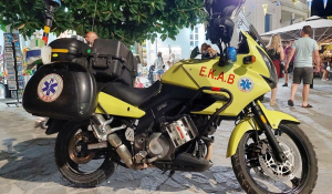 Πάρος: Έφτασαν ήδη οι μοτοσικλετιστές του ΕΚΑΒ στο νησί – Παρουσία σε άλλα 4 Κυκλαδονήσια