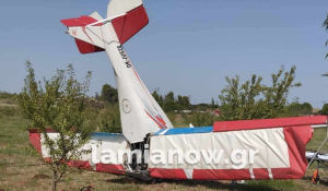 Τραγωδία στη Θήβα – Συνετρίβη αεροσκάφος – Νεκρός ο πιλότος