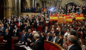 Υπέρ της απόσχισης από την Ισπανία ψήφισε το Κοινοβούλιο της Καταλονίας