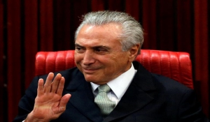 Δέσμευση για ανοικοδόμηση της οικονομίας από τον υπηρεσιακό πρόεδρο της Βραζιλίας