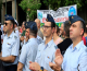 Διαμαρτυρία των ενστόλων έξω από τη Βουλή για το πολυνομοσχέδιο του υπουργείου Άμυνας (βίντεο)