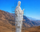 Άγαλμα του Χριστού κατασκευάστηκε στα σύνορα Συρίας – Λιβάνου (βίντεο)
