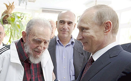 Στην Αβάνα με τον Φ. Κάστρο ο Πούτιν