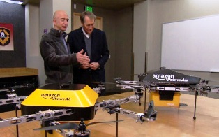 Ρομποτικά ελικοπτεράκια για... κούριερ εξετάζει η Amazon - βίντεο