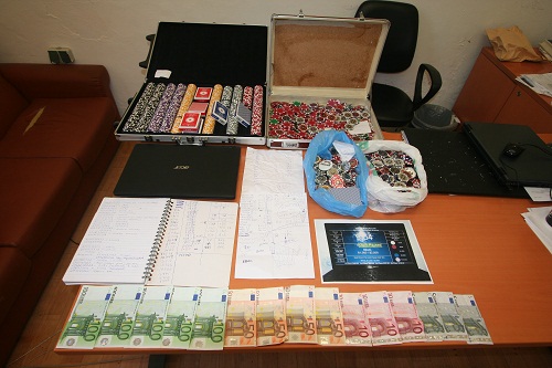 Συνελήφθησαν δεκαεννέα (19) άτομα για διενέργεια και συμμετοχή σε παράνομα τυχερά παίγνια στην Ρόδο