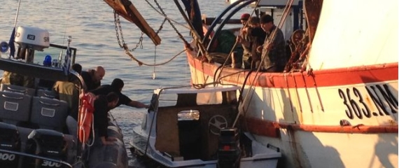 Επιχείρηση εντοπισμού και διάσωσης ναυαγών μεταναστών στη θαλάσσια περιοχή Μυτιλήνης