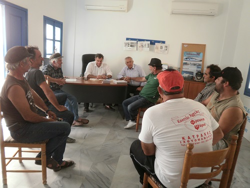 Επαφές και συνεργασίες Αντιπεριφερειάρχη Αντώνη Χατζηιωάννου στη νήσο Σαντορίνη