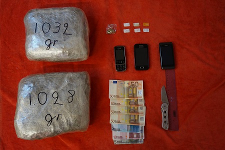 Συνελήφθησαν δυο (2) Αιγύπτιοι για κατοχή και μεταφορά ναρκωτικών με σκοπό τη διακίνηση-εμπορία στη Μήλο