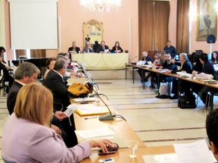 Συνεδρίαση Περιφερειακού Συμβουλίου Ν. Αιγαίου 24/2/2014 στη Σύρο