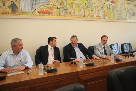 Συνάντηση του Παναγιώτη Ρήγα με το Προεδρείο της Παγκόσμιας Διακοινοβουλευτικής Ένωσης Ελληνισμού