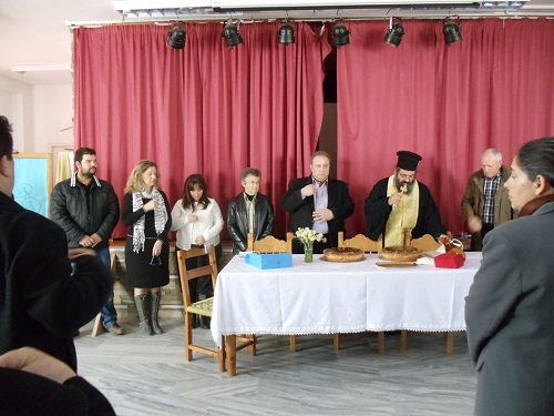 Κοπή Πρωτοχρονιάτικης πίτας στο Δήμο Αντιπάρου