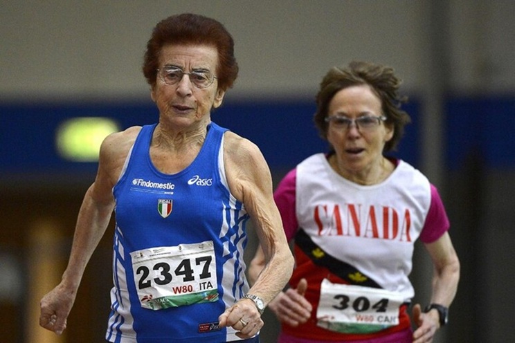 emma mazzenga velocista 92 anni