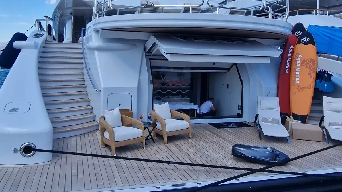 240514232018 Lady Vera Melissanidis rear Saribal Boat