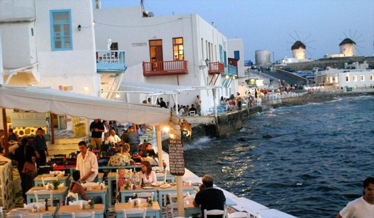 mykonos tabernes tourismos