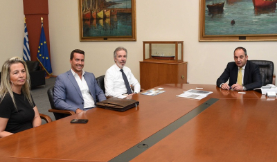 Συνάντηση του Υπουργού Ναυτιλίας και Νησιωτικής Πολιτικής κ. Πλακιωτάκη με την εταιρεία «Ελληνικά Υδατοδρόμια