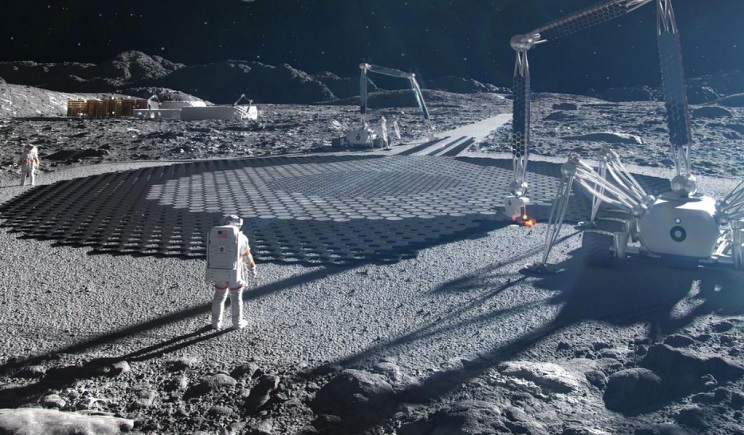 Η NASA ρίχνει… άσφαλτο στη Σελήνη για την κατασκευή δρόμου (Video)