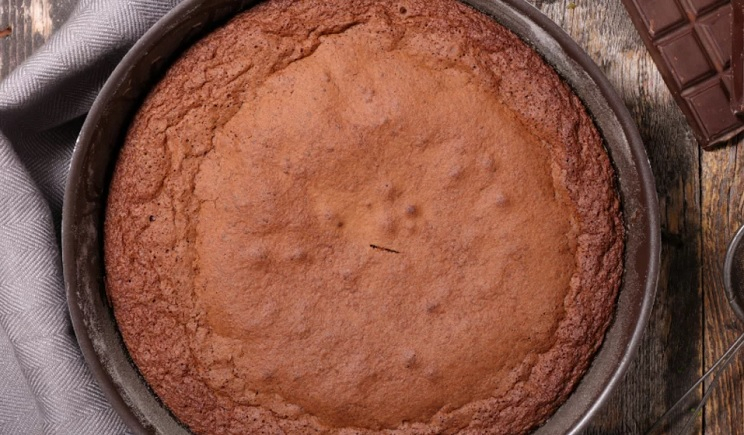 Σιμιγδαλένιο κέικ σοκολάτας -Εύκολη συνταγή χωρίς αλεύρι
