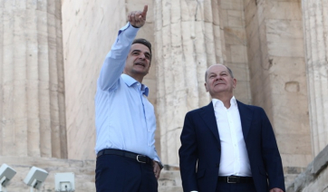 Όλαφ Σολτς: Μοναδική η Ακρόπολη, δεν μοιάζει με κανέναν άλλο τόπο Δημοκρατίας