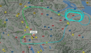 Προσγειώθηκε στη Ζυρίχη το αεροσκάφος της Aeroflot μετά από φωτιά στον κινητήρα