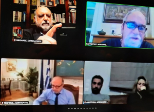 Συμμετοχή Νίκου Συρμαλένιου στη διαδικτυακή συνάντηση του δημοτικού συμβουλίου Άνδρου με θέμα τα πεπραγμένα της δημοτικής αρχής