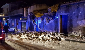 Τρόμος στην Κατάνια από σεισμό 4,8 Ρίχτερ