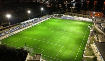 Πανέτοιμο το γήπεδο της Ελλάς Σύρου στην Ερμούπολη: «Τα καταφέραμε όπως το υποσχεθήκαμε!» (βίντεο)