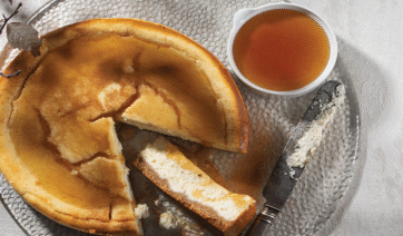 Κρητικό cheesecake από τον Στέλιο Παρλιάρο