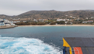 Θαλάσσια διακομιδή από το λιμάνι της Δονούσας