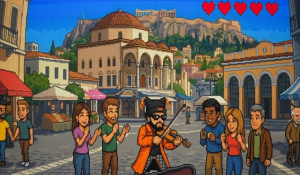 Τα μηνύματα πίσω από το βιντεοκλίπ του Ακύλα για το Ferto: Ο βασιλιάς που πεθαίνει, η βασιλόπιτα και το... ΟΑΚΑ (Βίντεο)