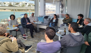 Πάρος με Ευθύνη και Ενότητα:  Συνάντηση με Επιχειρηματίες στο Πίσω Λιβάδι