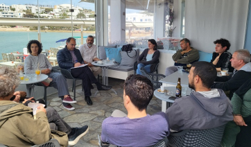 Πάρος με Ευθύνη και Ενότητα: Συνάντηση με Επιχειρηματίες στο Πίσω Λιβάδι