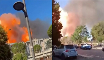 Ρώμη: Ισχυρή έκρηξη σε πρατήριο καυσίμων -Tουλάχιστον 21 τραυματίες (εικόνες &amp; βίντεο)