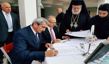 Γ. Χατζημάρκος: “Παραδίδουμε στην κοινωνία της Σίφνου ένα νέο, σύγχρονο σχολείο, αντάξιο της μεγάλης και μακράς παράδοσης του νησιού στην εκπαίδευση και τα γράμματα”