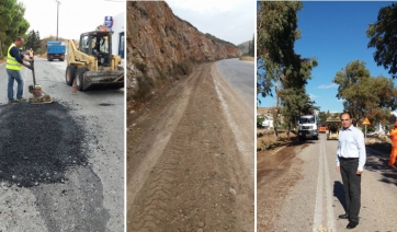 Η Περιφέρεια Νοτίου Αιγαίου υλοποίησε το έργο άρσης της επικινδυνότητας του επαρχιακού οδικού δικτύου Πάρου