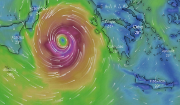 Κακοκαιρία «Ιανός»: Σε κατάσταση έκτακτης ανάγκης Ηλεία, Ζάκυνθος, Κεφαλονιά και Ιθάκη