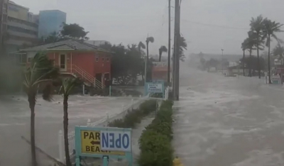 Φονικός κυκλώνας Ίαν στις ΗΠΑ: Τουλάχιστον 77 νεκροί, συγκλονιστικό βίντεο δείχνει την πόλη να «παραδίδεται» σε δευτερόλεπτα