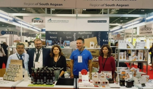 Η Περιφέρεια Νοτίου Αιγαίου παρουσιάζει στο Λονδίνο τα βιολογικά και φυσικά προϊόντα των νησιών της