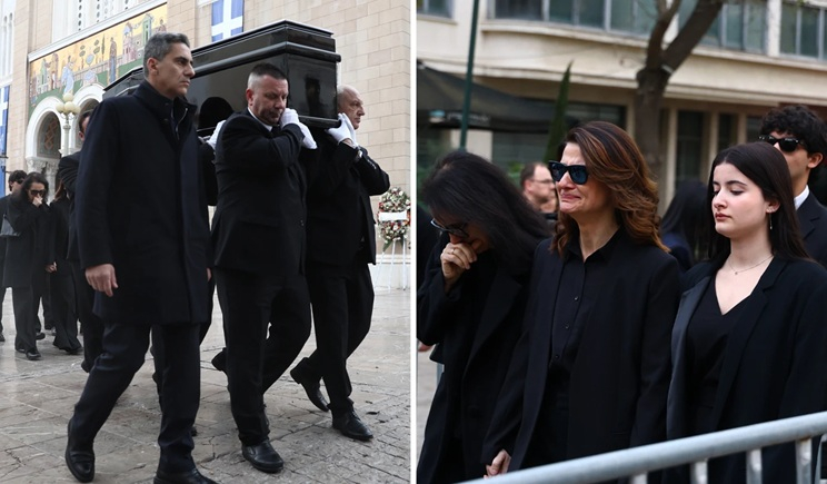 Το τελευταίο αντίο στη Μαρινέλλα: Στη Μητρόπολη η σορός της, συντετριμμένη η οικογένειά της (βίντεο και φωτογραφίες)