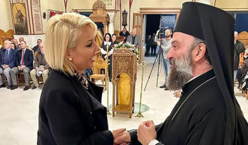 Κατερίνα Μονογυιού: «Η Σαντορίνη τιμά την Πολιούχο της – Η 5η Μαΐου καθιερώνεται ως ημέρα αργίας προς τιμήν της Αγίας Ειρήνης»