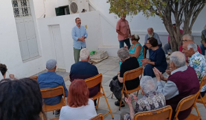 Λ.Σ Νοτίου Αιγαίου: Περιοδεία του Γιάννη Αγγελή στη Τήνο