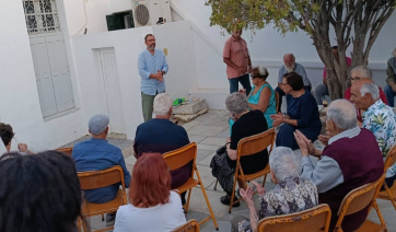 Λ.Σ Νοτίου Αιγαίου: Περιοδεία του Γιάννη Αγγελή στη Τήνο