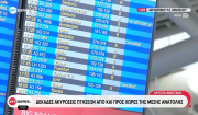 Δεκάδες ακυρώσεις πτήσεων από και προς χώρες της Μέσης Ανατολής (Βίντεο)