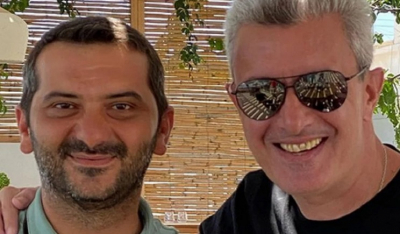 Αντίπαρος: Η γεύση ενώνει! Nίκος Χατζηνικολάου και Λεωνίδας Κουτσόπουλος φωτογραφήθηκαν μαζί στο νησί