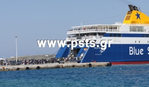 Διάσωση επιβάτη από πτώση στη θάλασσα εντός λιμένα Παροικιάς Πάρου