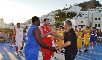 Τα αστέρια του Ελληνικού μπάσκετ "έλαμψαν" στην Ίο