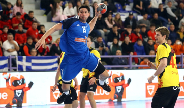 Ελλάδα - Βέλγιο 29-26: Προβάδισμα πρόκρισης για την Εθνική Ομάδα χάντμπολ ανδρών (Βίντεο)
