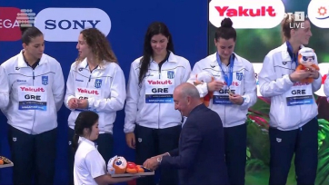 Παγκόσμιες πρωταθλήτριες τα κορίτσια της Εθνικής ομάδας - Η απονομή (Βίντεο)