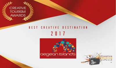 Το διεθνές βραβείο “Best Creative Destination 2017" κέρδισε η Περιφέρεια Νοτίου Αιγαίου