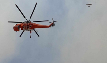 Εύβοια: Μεγάλο το μέτωπο της φωτιάς - «112» σε Νότια Ψαχνά και Βόρεια Αρτάκη για εκκένωση